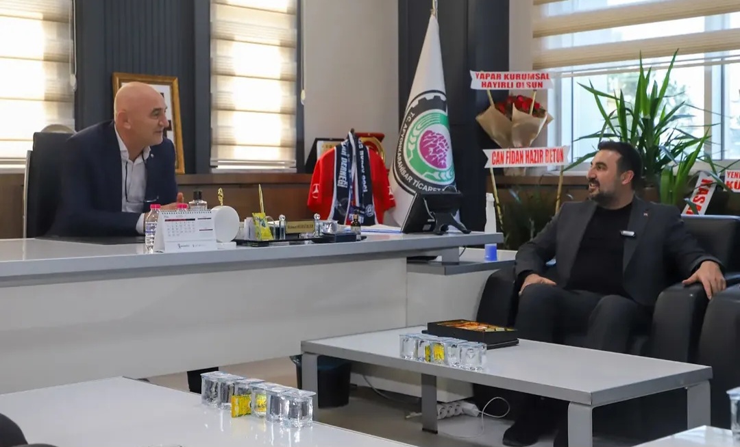 AK Parti heyetinden Afyonkarahisar Ticaret Borsası’na ziyaret