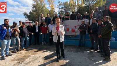 İçerik üreticisi İlkay Tınaztepe ve ailesi ile köy halkının katkılarıyla
