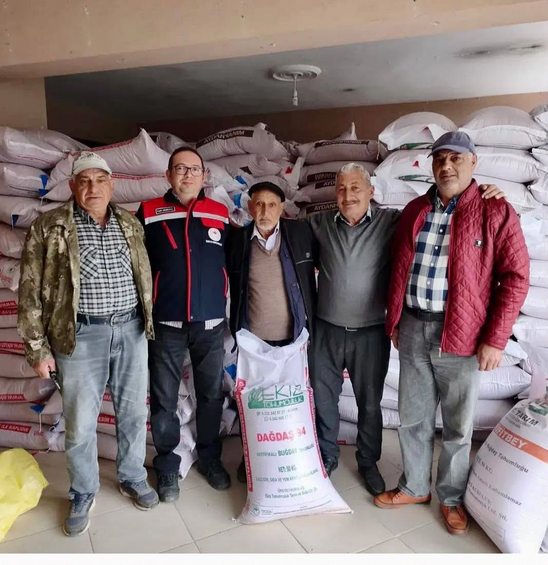 Üreticilere yüzde 50 hibeli buğday tohumu desteği