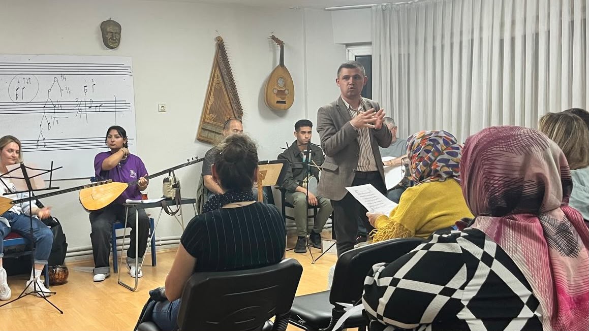 Musiki Eğitim Merkezi’nde Türk Halk Müziği Çalışmaları Devam Ediyor