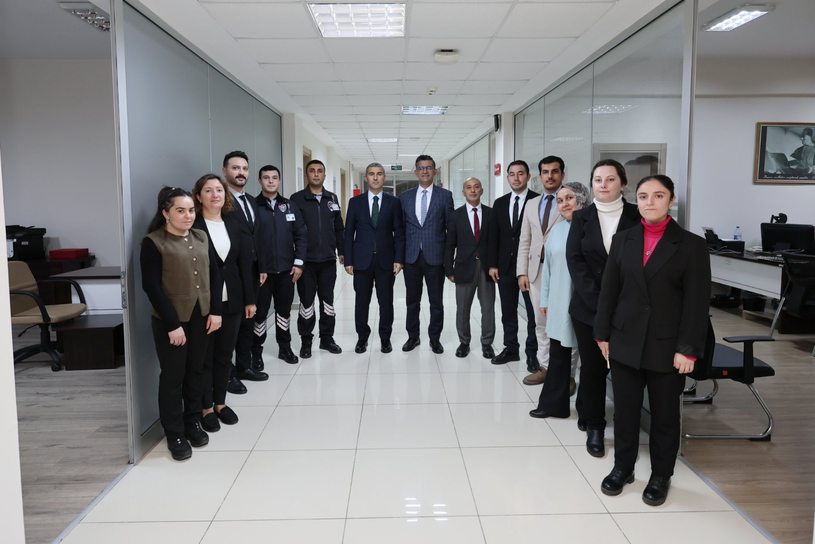 Vali Aktaş’tan kurum müdürlerine ziyaret