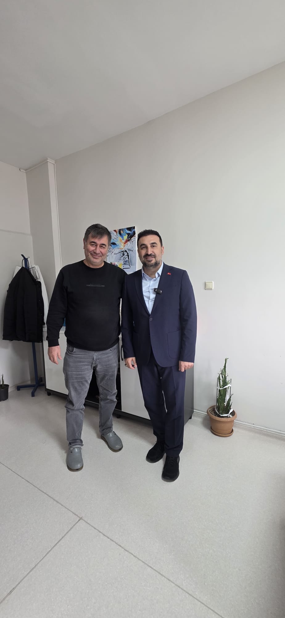 Kavak, Fuar Hastanesi hekimleriyle bir araya geldi