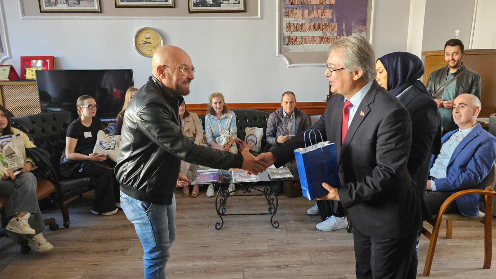 Afyon Lisesi’nde Avrupa rüzgarı: “The Machine Earth” hareketliliği başladı