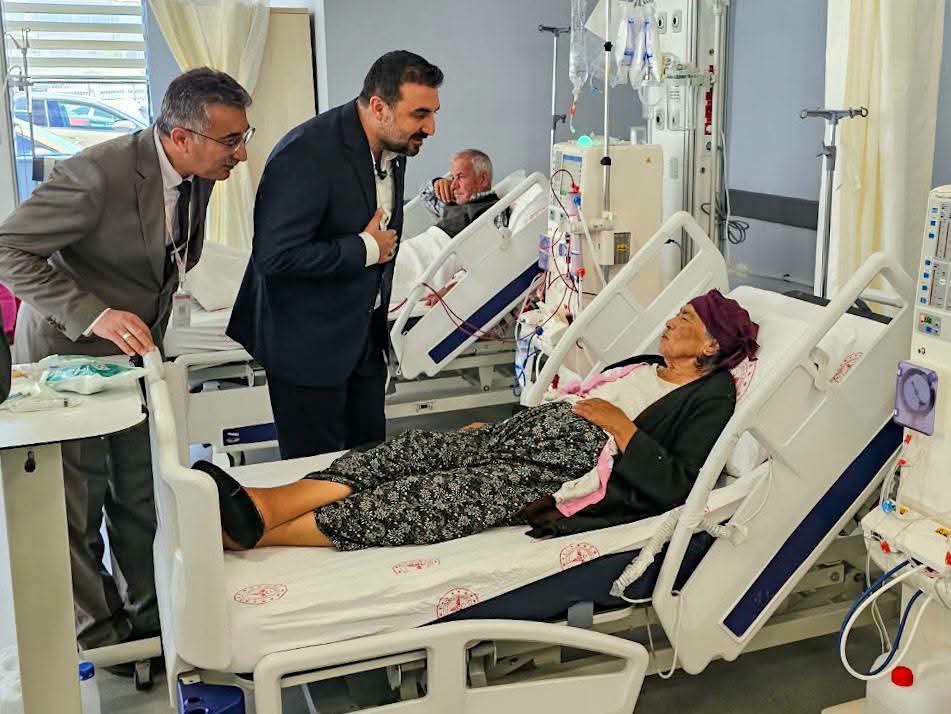 Kavak’tan Emirdağ Yeni Devlet Hastanesi’ne ziyaret