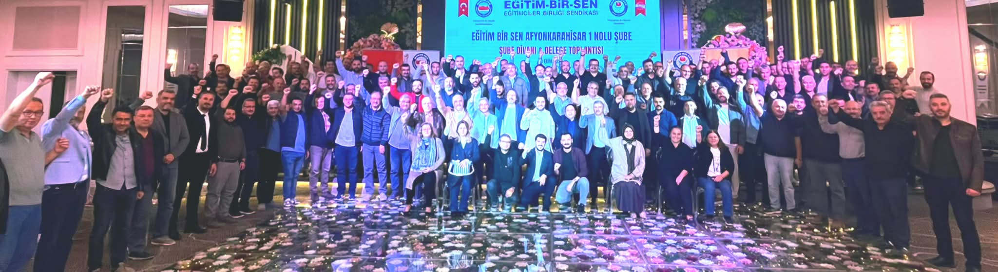 Eğitim-Bir-Sen Afyon 1 No’lu Şube, divan ve delege toplantısında buluştu