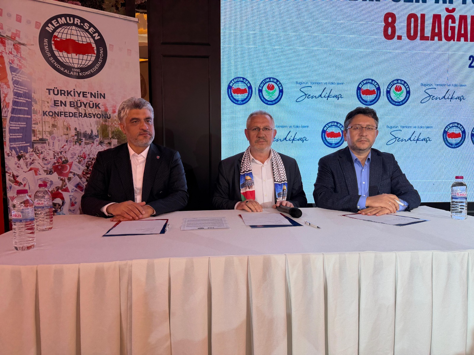 Eğitim-Bir-Sen’de Mustafa Arslan güven tazeledi