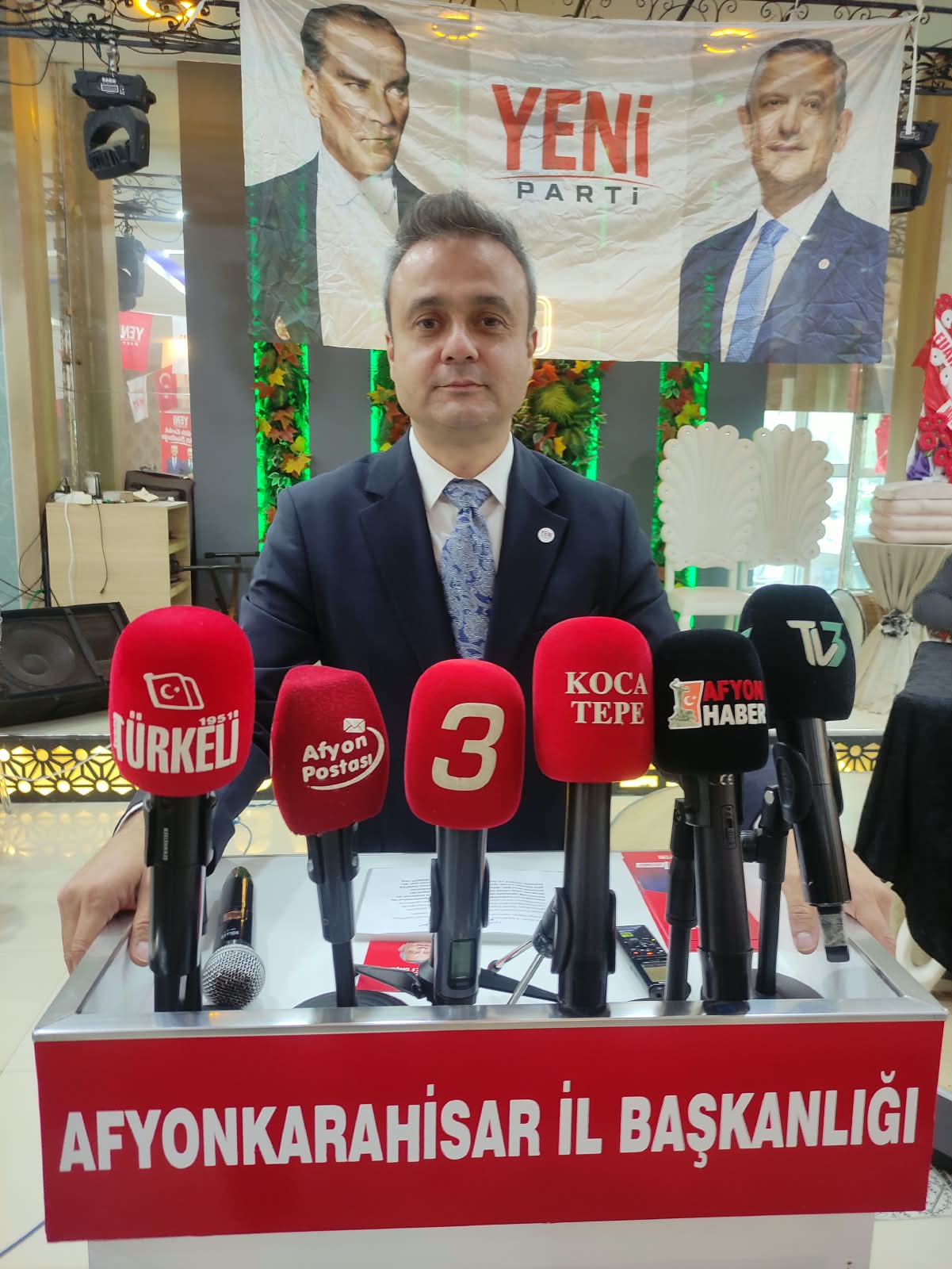 Yeni Parti Afyonkarahisar’da genel kurul heyecanı