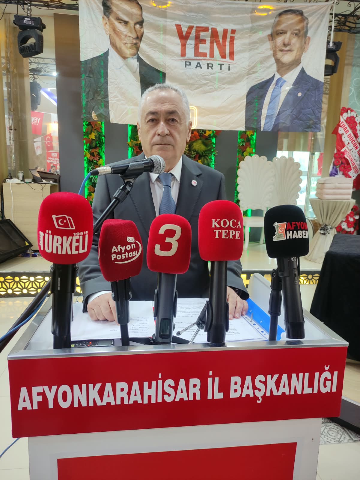 Yeni Parti Afyonkarahisar’da genel kurul heyecanı