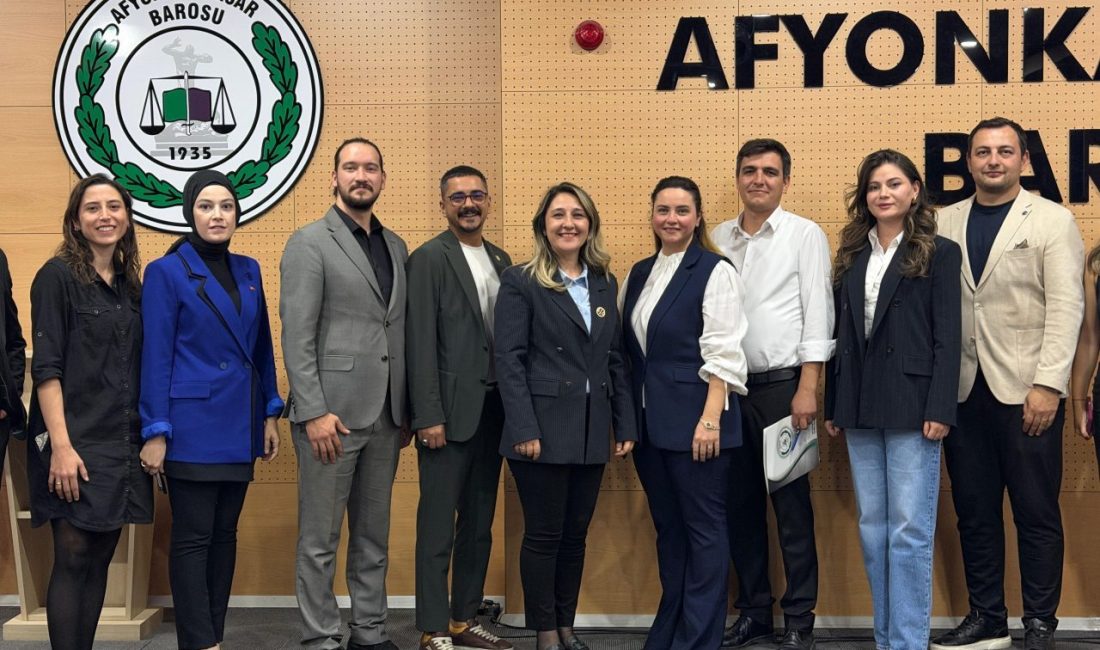 AFYONKARAHİSAR (AA) – Afyonkarahisar Barosu Başkanı İpek Yılmaz Göktürk, yeniden