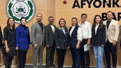 AFYONKARAHİSAR (AA) – Afyonkarahisar Barosu Başkanı İpek Yılmaz Göktürk, yeniden