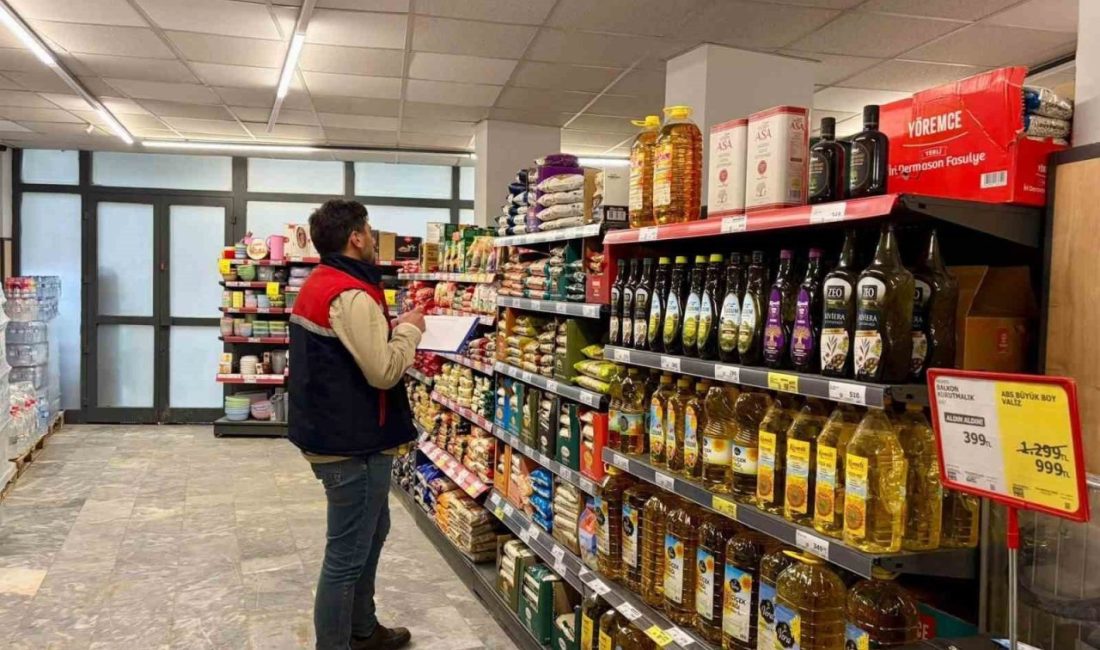 Afyonkarahisar’da tarımsal ürünlerin piyasa fiyatlarının izlenmesi amacıyla marketlerde fiyat takip