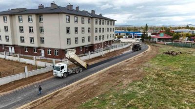 Afyonkarahisar Bolvadin Belediyesi Fen İşleri Müdürlüğü ekipleri tarafından yeni huzurevine