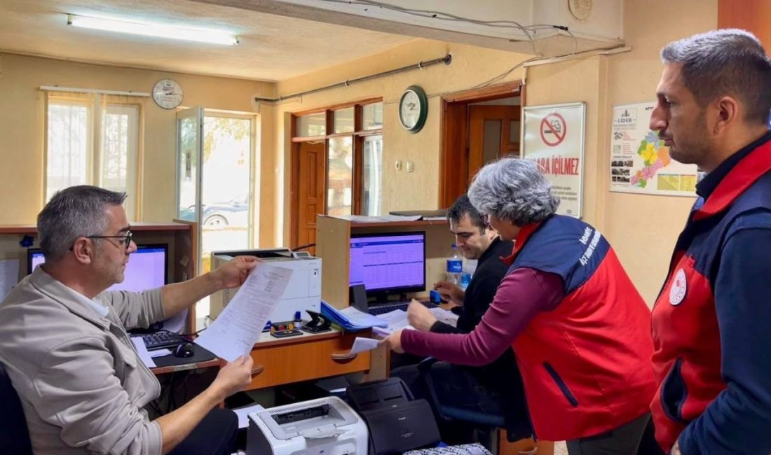 Afyonkarahisar’ın İhsaniye ilçesinde Çiftçi Kayıt Sistemi (ÇKS) işlemlerinin daha etkin