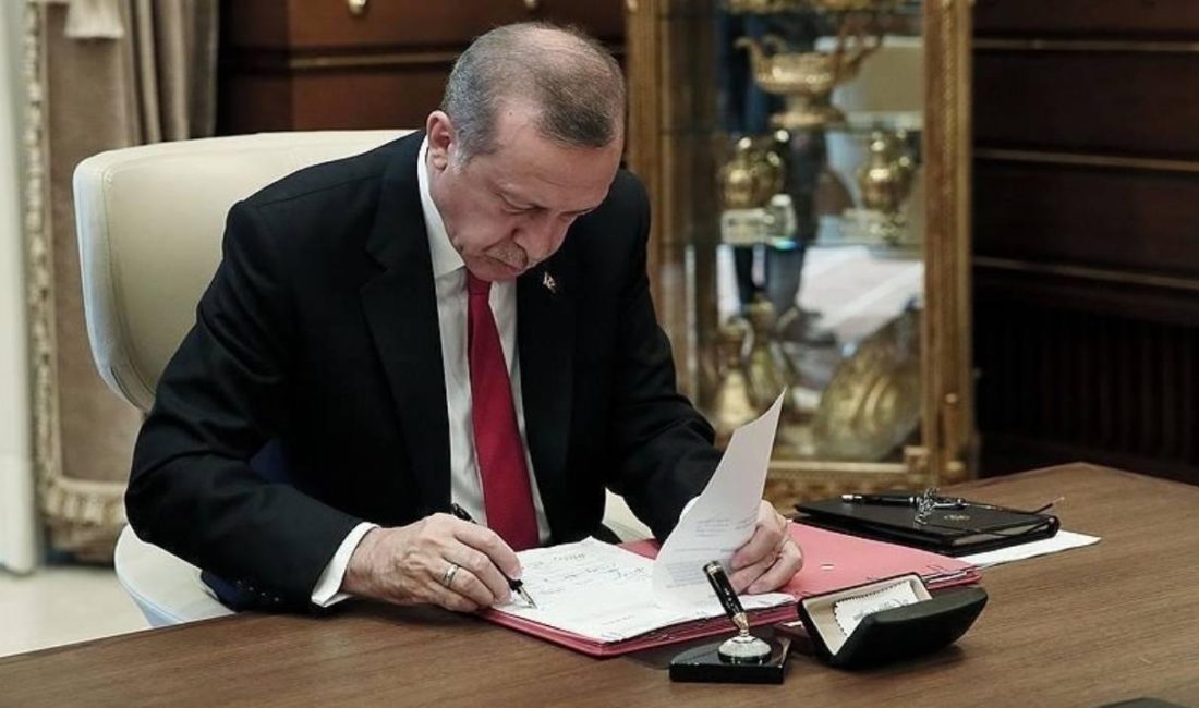 Cumhurbaşkanı Recep Tayyip Erdoğan’ın imzasıyla Resmi Gazete’de yayımlanan atama kararlarına