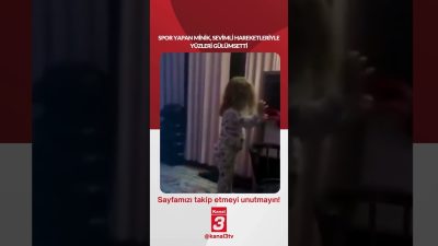 Spor yapan minik, sevimli hareketleriyle yüzleri gülümsetti… https://kanal3.com.tr/ Sosyal Medya