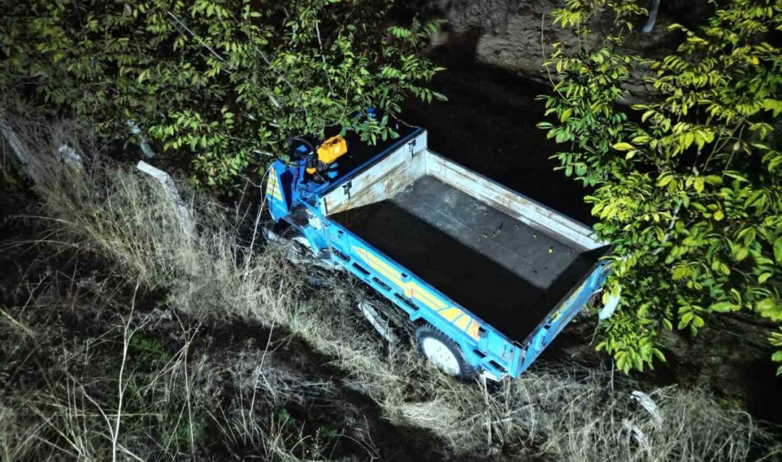 Afyonkarahisar’da patpat diye tabir edilen tarım aracıyla otomobilin çarpışması sonucu