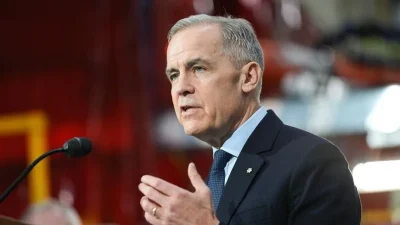 Başkent Ottawa’da düzenlediği basın toplantısında konuşan Carney, Kanada’nın, Filistin yönetimini