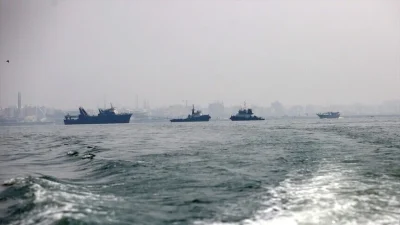 İran İslam Devrim Muhafızları Ordusu (IRGC) Deniz Kuvvetleri Pazar günü