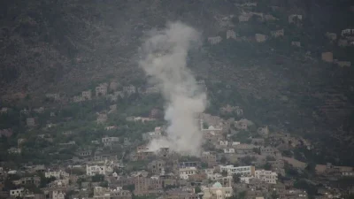 Taiz’deki hükümet kaynaklarından yapılan açıklamada, Husilerin ilin güneyindeki Sabr el-Mevadim