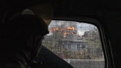 Ukrayna Devlet Acil Durum Servisinin (DSNS) sosyal medya hesabından yapılan