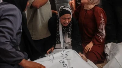 Filistin resmi ajansı WAFA’nın haberine göre İsrail’e ait insansız hava