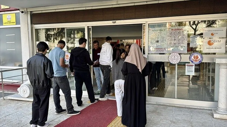 Sınav için 81 ilde 254 sınav merkezi, 9 bin 632