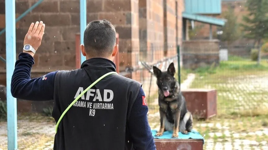 AFAD bünyesine yeni katılan ve kurumun yerleşkesinde bakımları yapılan “Börte”