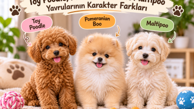 Toy Poodle genellikle öğrenmeye yatkın ve hareketli, Pomeranian Boo dikkatli
